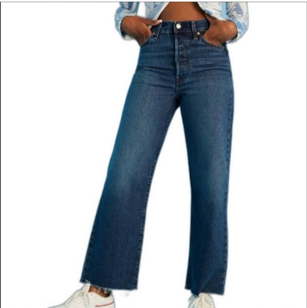 Levi's Ribcage Straight In Noe Down - Picture 14 of 16